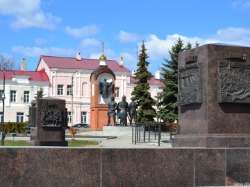 Памятник-стела «Город воинской славы»