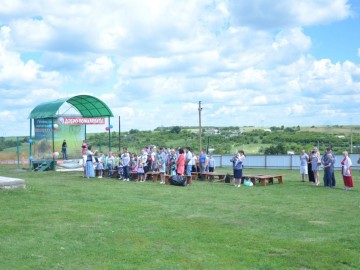 Открытие православной лагерной смены «Преображение»