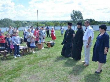 Открытие православной лагерной смены «Преображение»