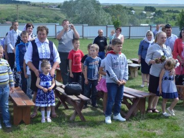 Открытие православной лагерной смены «Преображение»