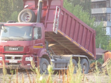 Несанкционированная свалка в Ельце