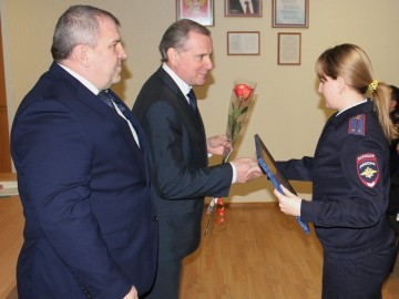 Подведение итогов за 2017 год в ОМВД России по городу Ельцу