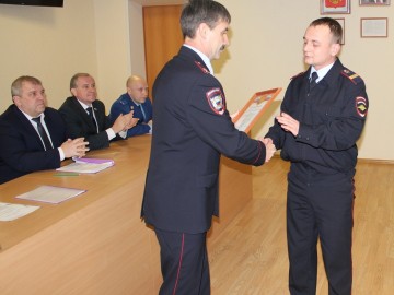 Подведение итогов за 2017 год в ОМВД России по городу Ельцу