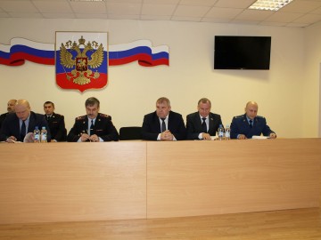 Подведение итогов за 2017 год в ОМВД России по городу Ельцу