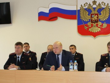 Подведение итогов за 2017 год в ОМВД России по городу Ельцу